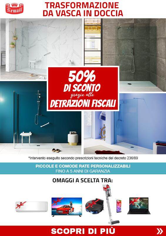 trasforma vasca in doccia